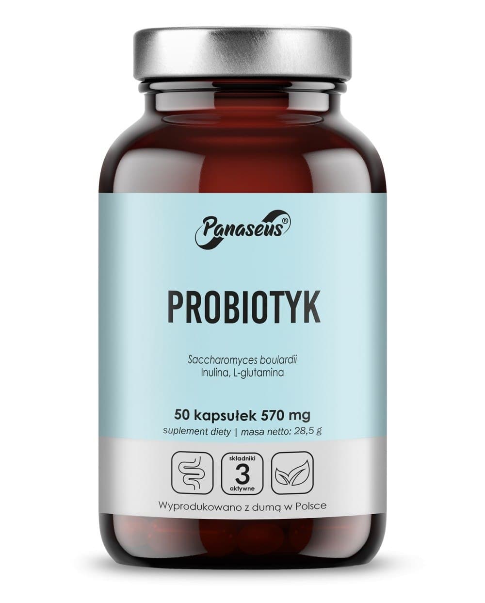 Panaseus - Probiotic - 50 Caps – Panaseus förpackning