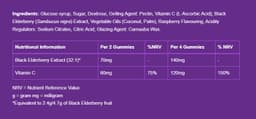 Sambucol - Kids Gummies - Black Elderberry - 30 Gummies