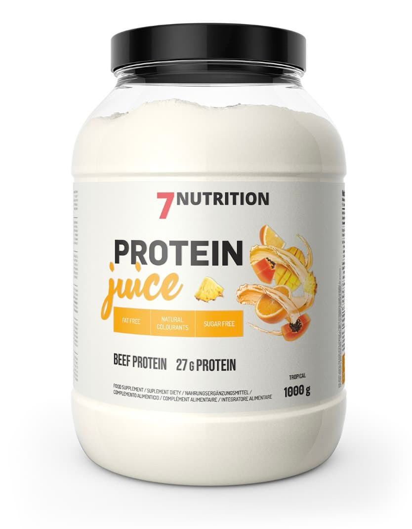 7 Nutrition - Protein Juice - 1000g – 7 Nutrition förpackning