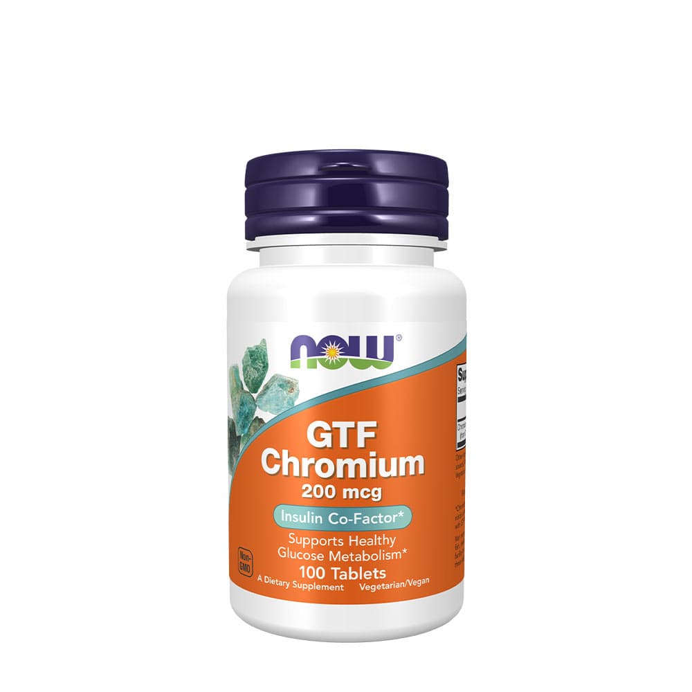NOW Foods - Gtf Chromium – NOW Foods förpackning
