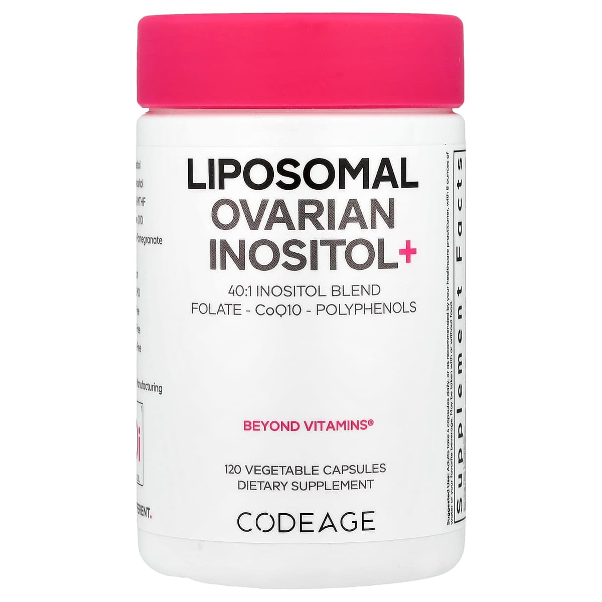 Codeage - Liposomalt inositol+