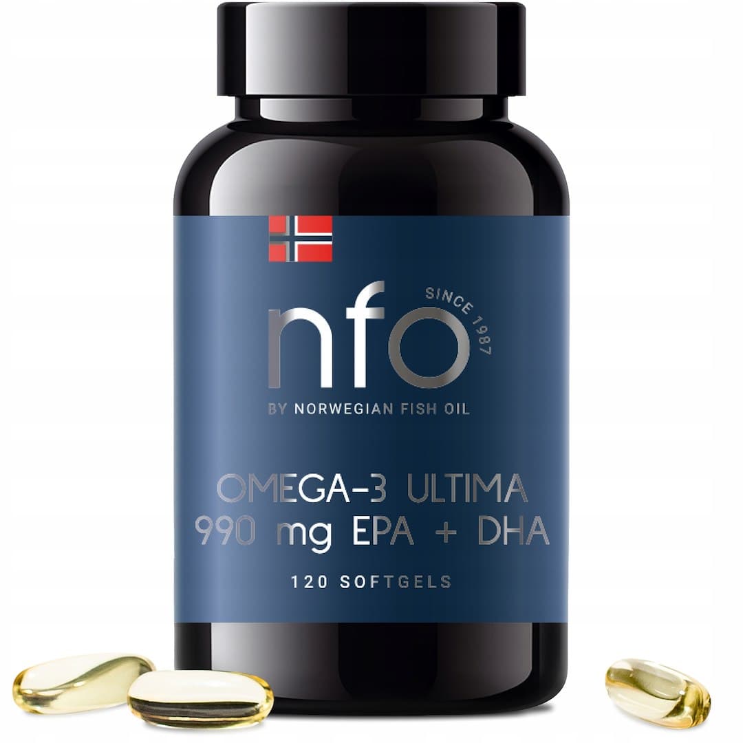 Nfo - Omega-3 Ultima - 120 Caps – NFO förpackning