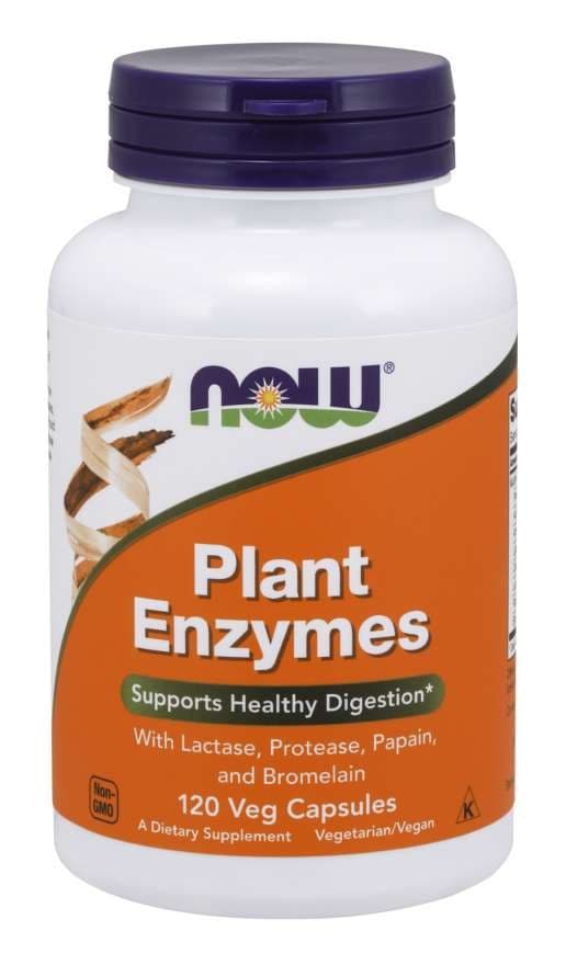 NOW Foods - Plant Enzymes – NOW Foods förpackning