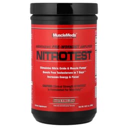 MuscleMeds - Nitrotest - 2 In 1 Pre-Workout + Test Booster, Watermelon - 468g