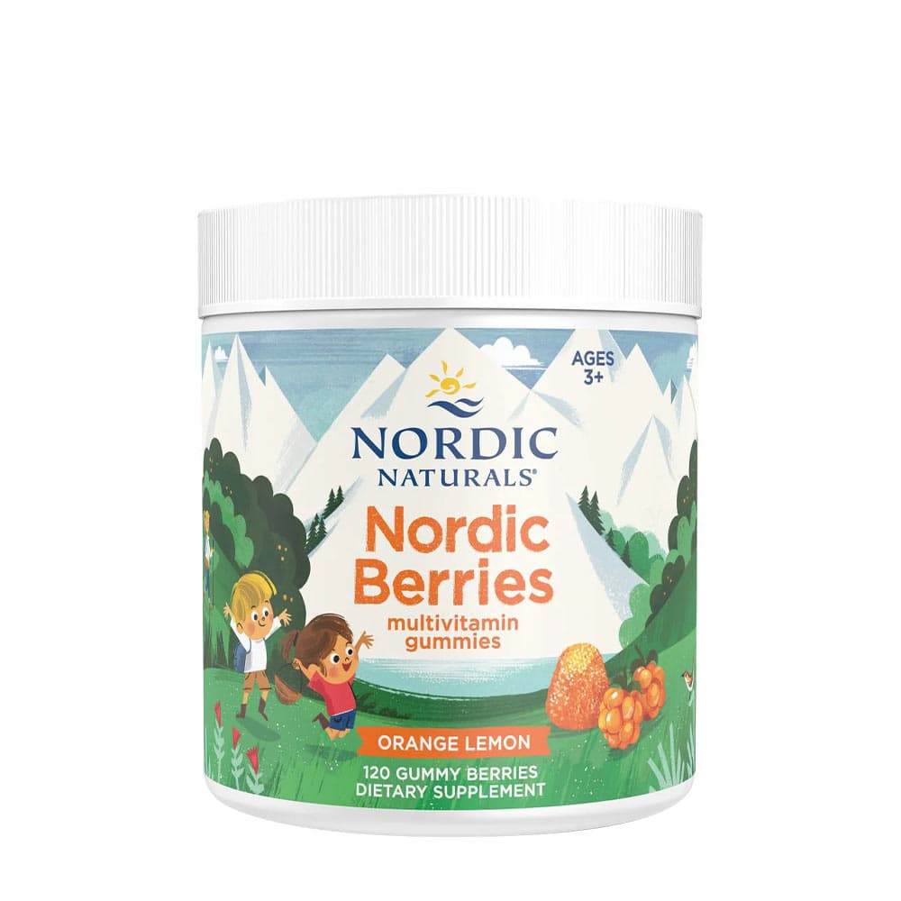 Nordic Naturals - Berries Multivitamin Gummies 120 Count - 120 Gummy Berries