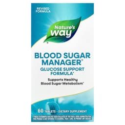 Nature's Way - Blood Sugar Manager - 60 Tabs