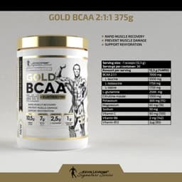 Kevin Levrone - Gold BCAA 2:1:1 (Hedelmähieronta - 375g)