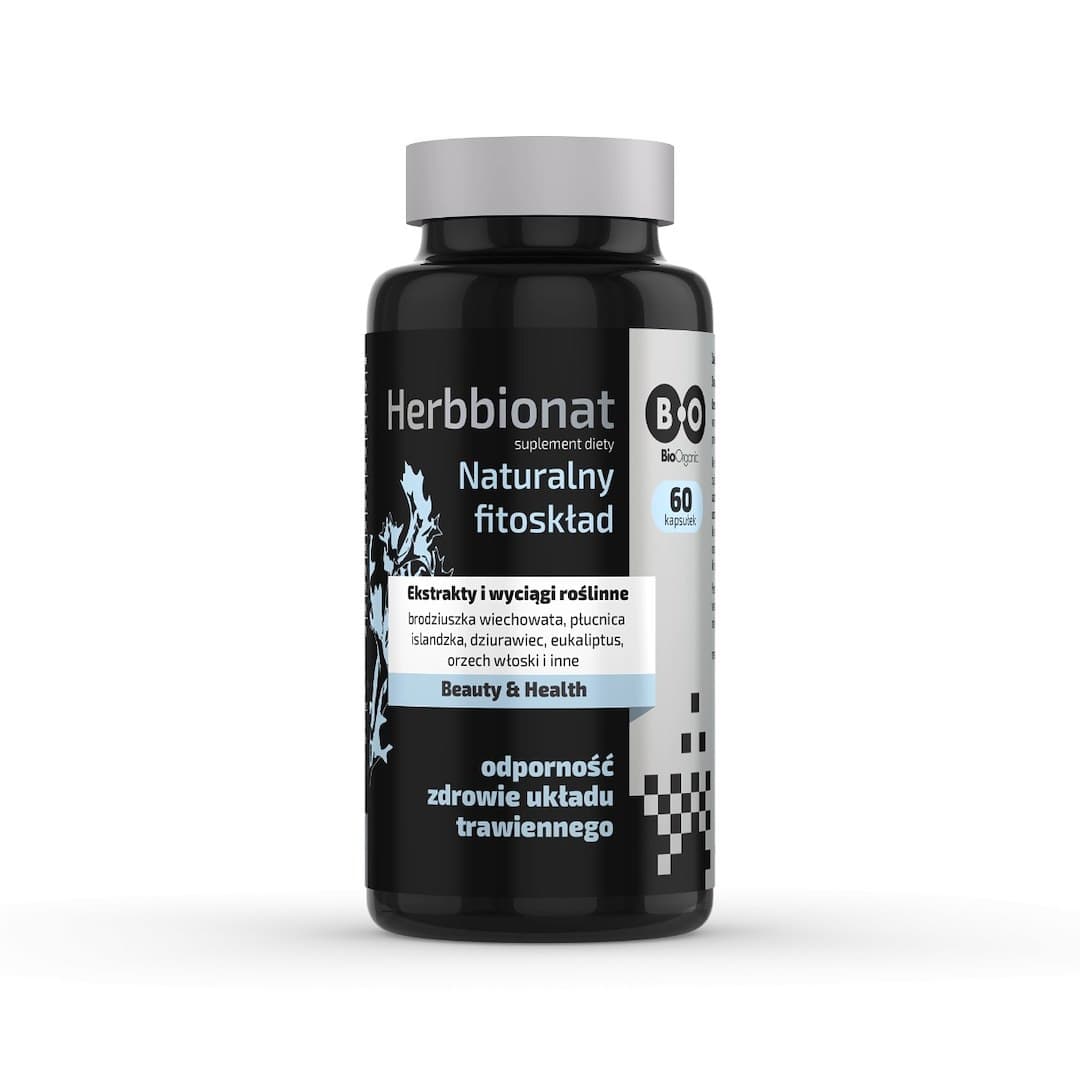 Bio Organic Foods - Bio Organic - Herbbionat - 60 Caps – Bio Organic Foods förpackning