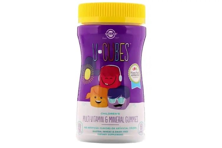 Solgar - U-Cubes Multi-Vitamin & Minerals - 60 Gummies – Solgar förpackning