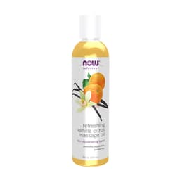 Now Foods - Refreshing Massage Oil - Vanilla & Citrus, 237ml