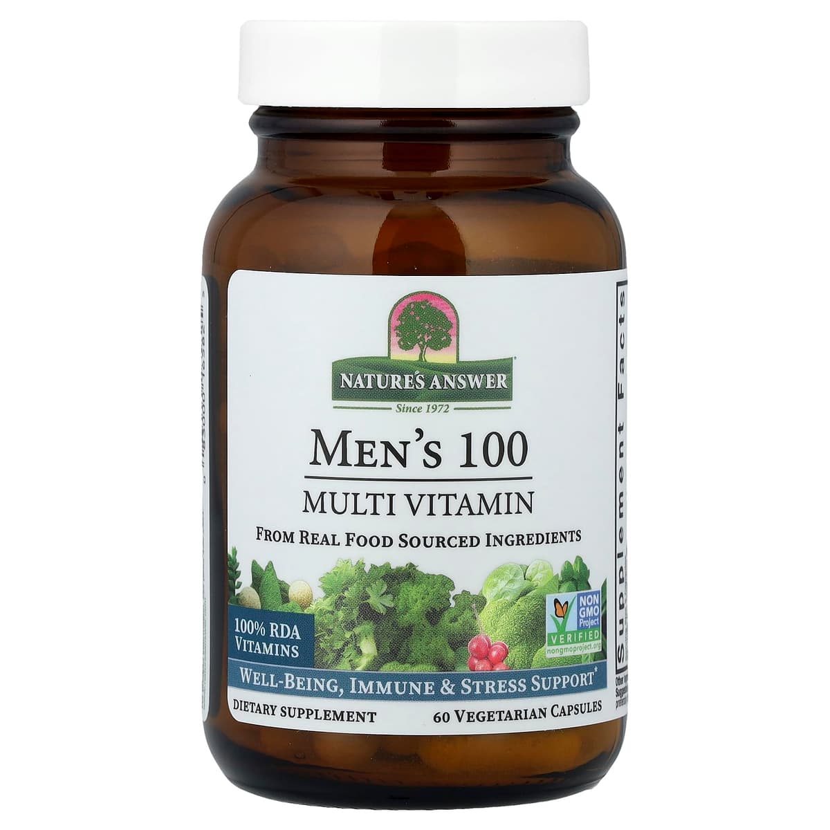 Nature's Answer - Men'S 100 Multivitamin - 60 Vcaps