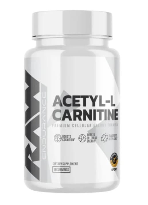Raw Nutrition - Acetyl L-Carnitine - 60 Vcaps – Raw Nutrition förpackning