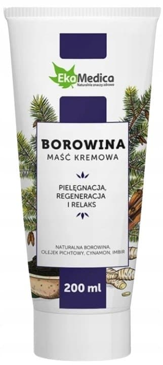 Eka Medica - Borowina Cream Mask - 200 ml – Eka Medica förpackning