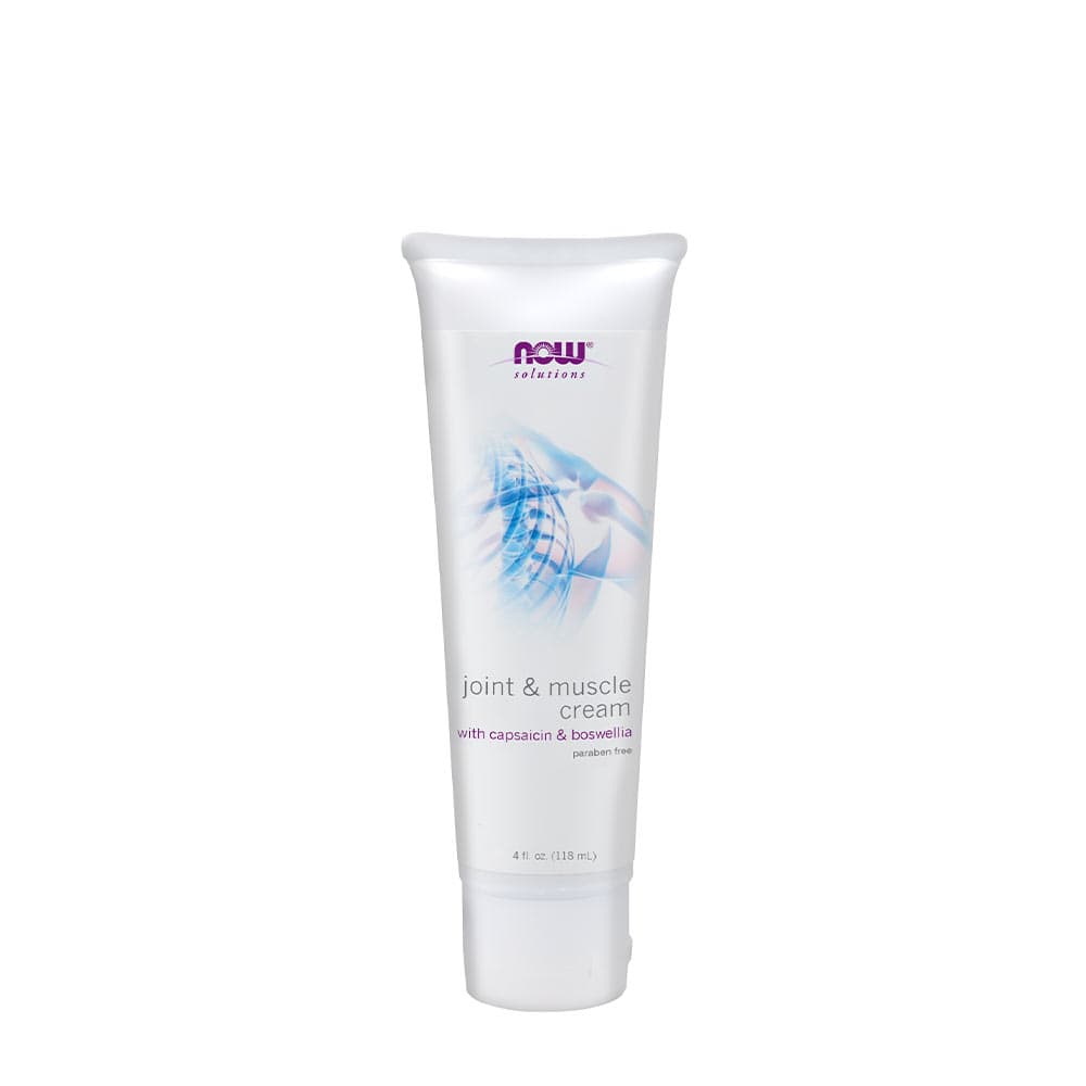 NOW Foods - Joint & Muscle Cream - 118ml – NOW Foods förpackning