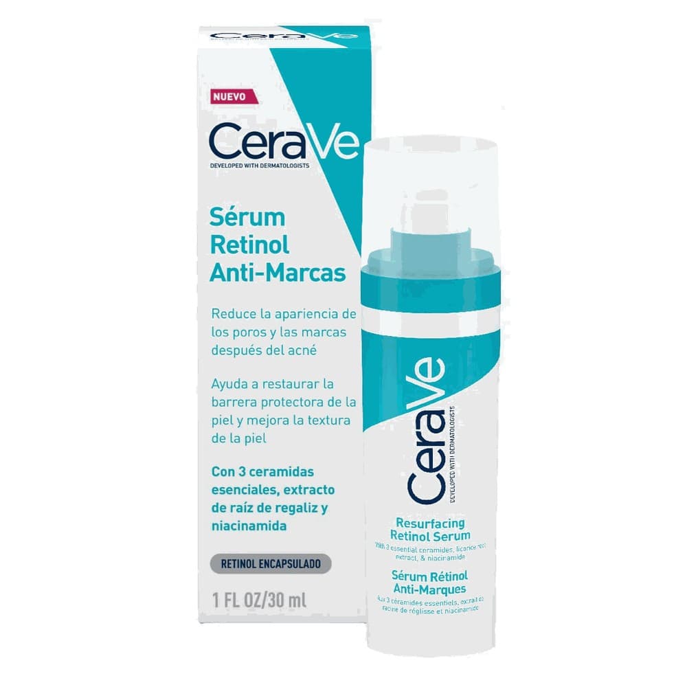 CeraVe - Resurfacerende Retinol Serum – CeraVe emballage