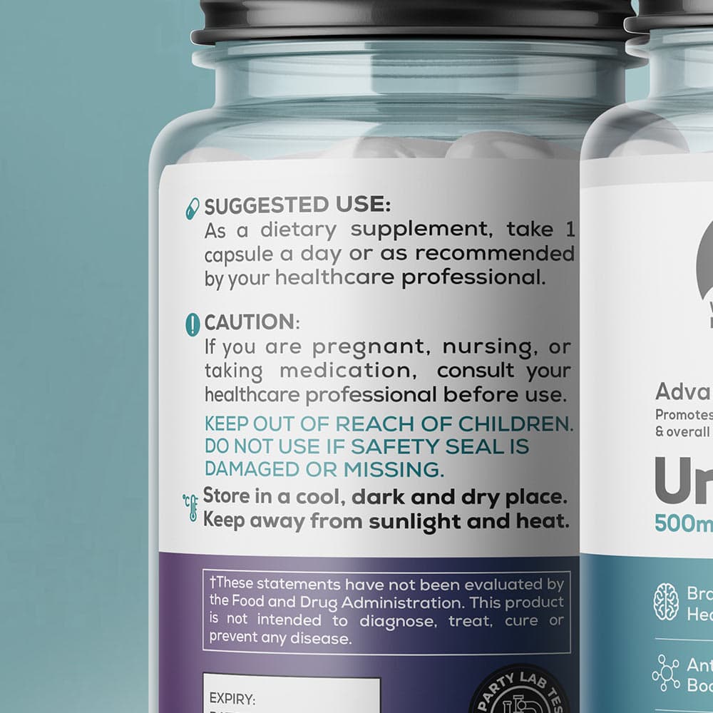 Oly - Urolithin A - 500mg - 60 vcaps
