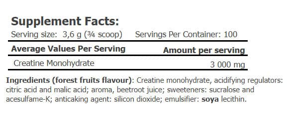 Amix - Creatine Monohydrate Drink - 360g