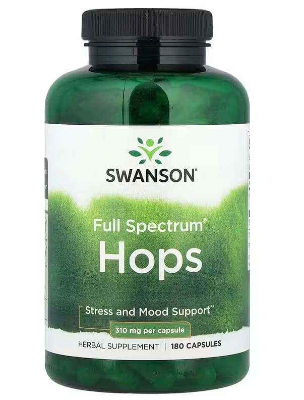 Swanson - Full Spectrum Hops - 180 Caps