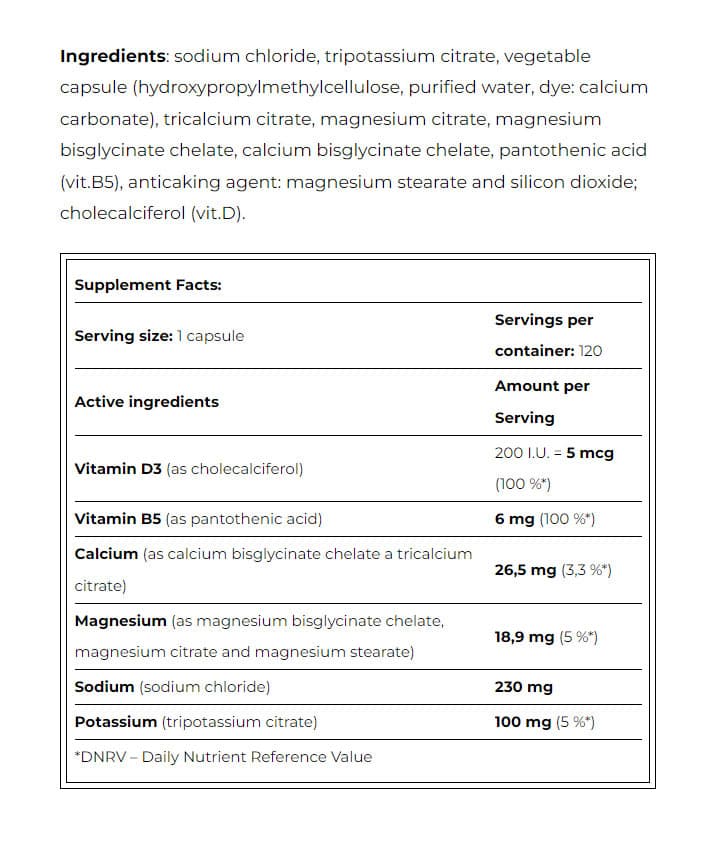 Amix - Performance E-Lite Salts - 120 Caps