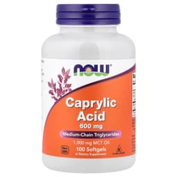 NOW Foods - Caprylic Acid - 100 Softgels