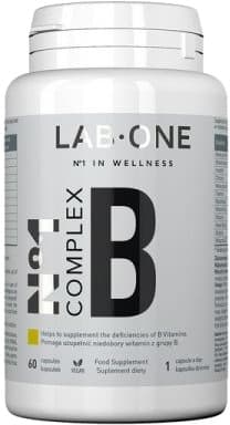 LAB ONE - Complex B - 60 Caps – LAB ONE förpackning