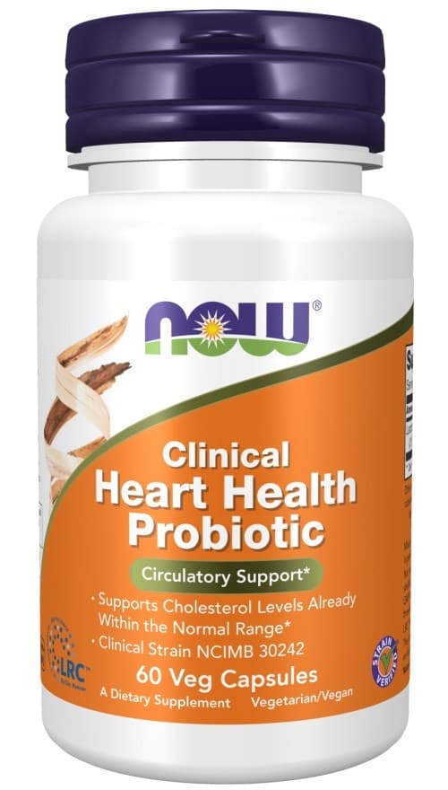 Now Foods - Clinical Heart Health Probiotic - 60 Vcaps
