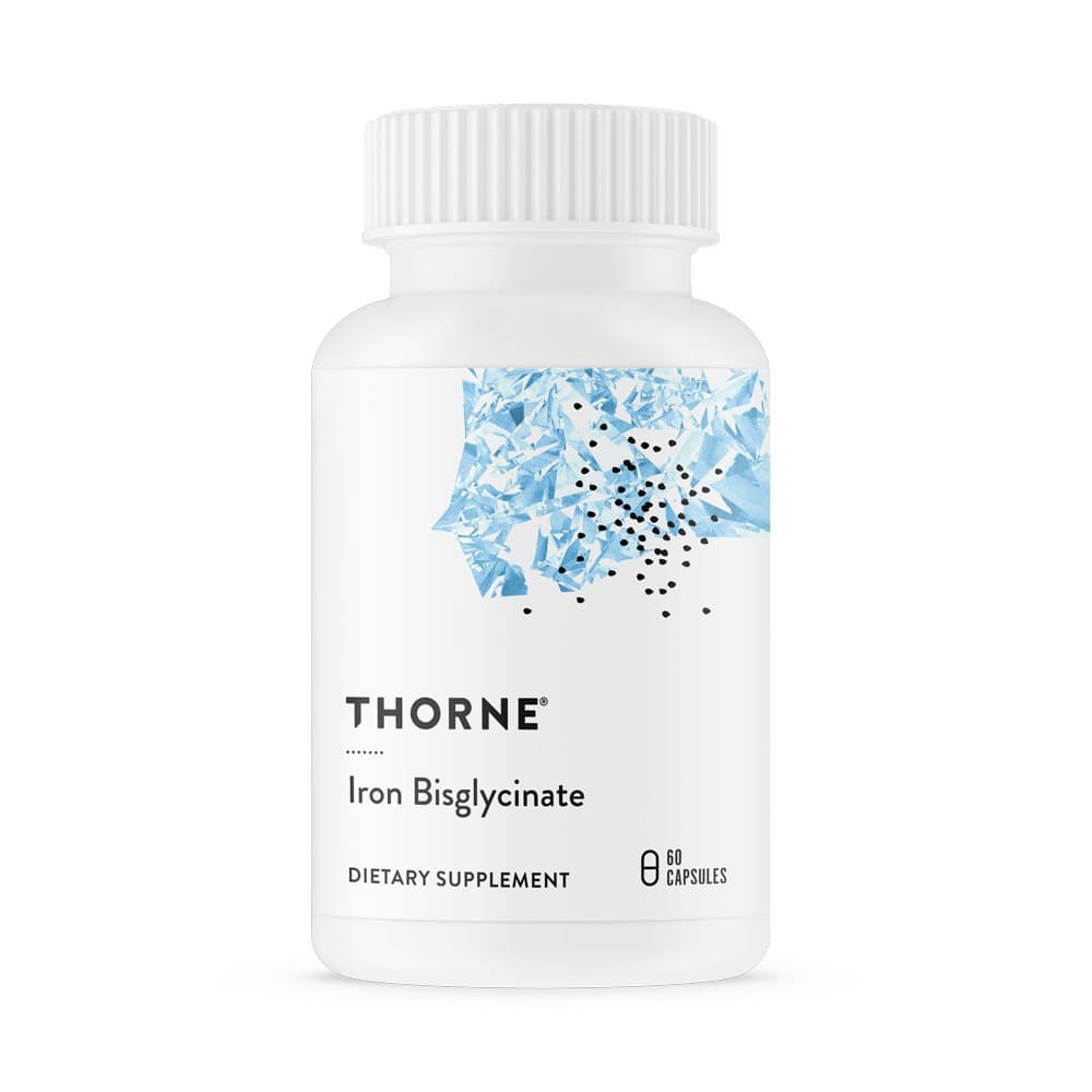 Thorne - Iron Bisglycinate - 60 Caps – Thorne förpackning