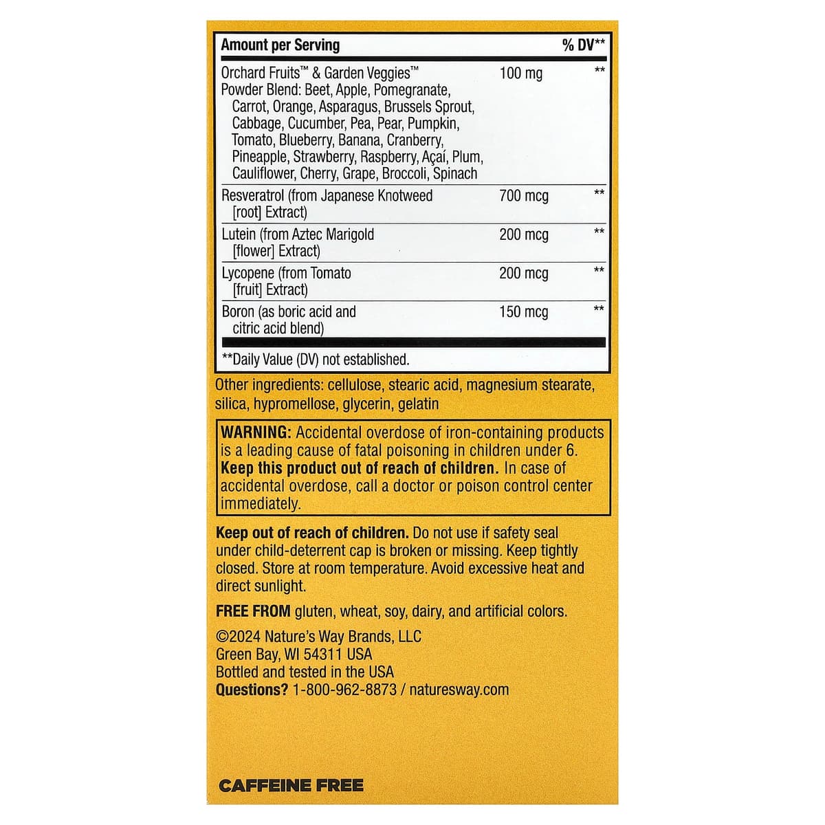 Nature'S Way - Alive! Adult Complete Multivitamin - 60 Tabs