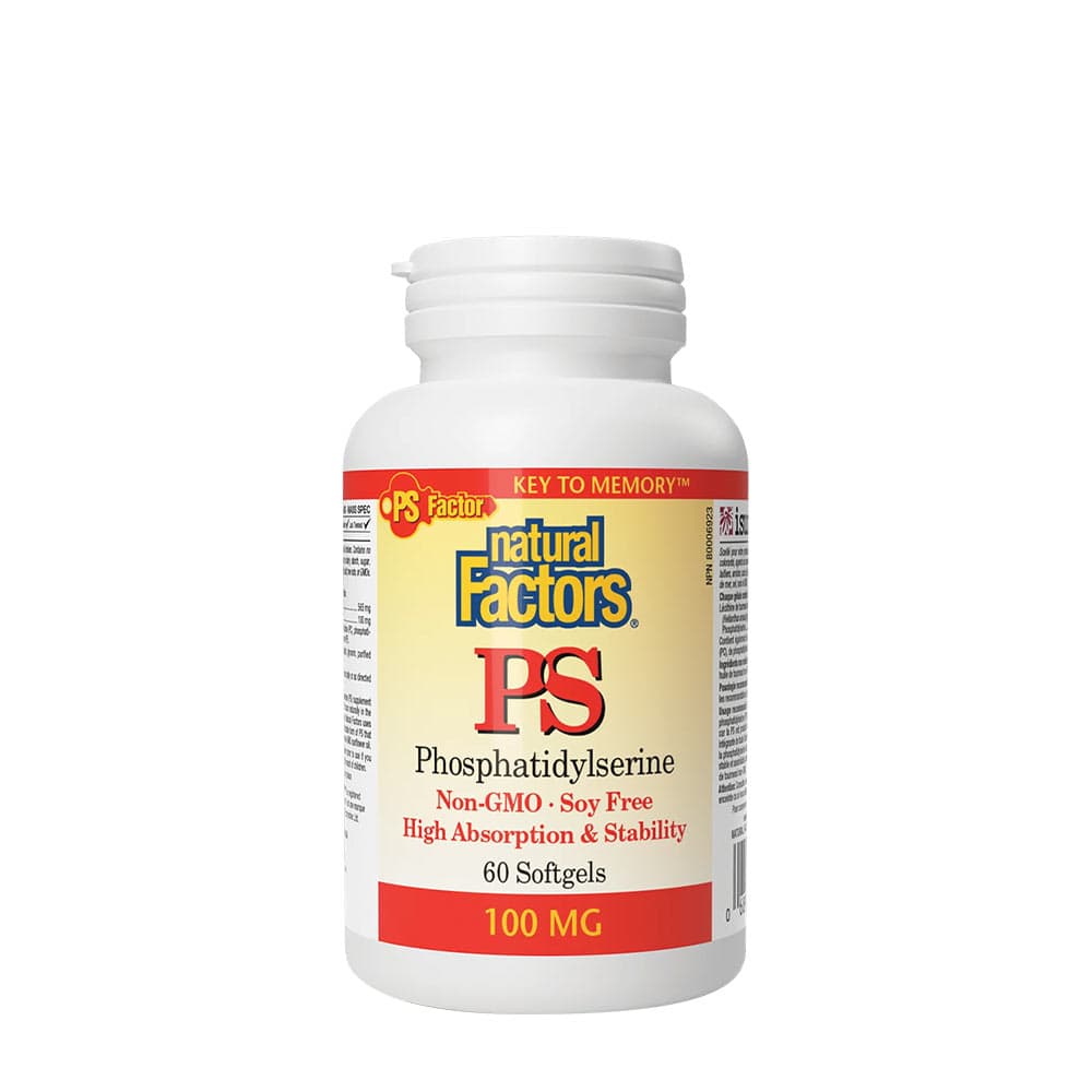 Natural Factors - Phosphatidylserine - 60 Sgels