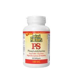 Natural Factors - Phosphatidylserine - 60 Sgels