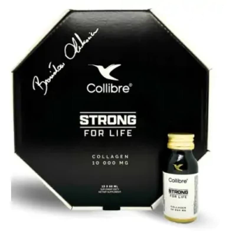 Collibre Collagen Strong For Life Shot sport 15 x 60 ml – Collibre förpackning