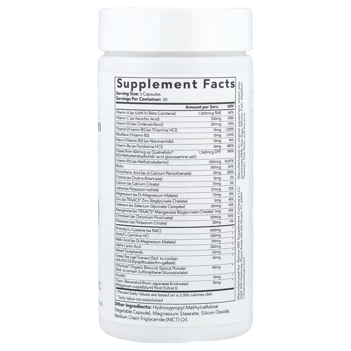 Revive - Multivitamin - 150 Vcaps