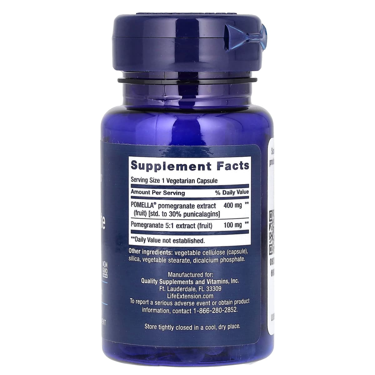 Life Extension - Granaattiomenan hedelmäuute - 30 Vcaps