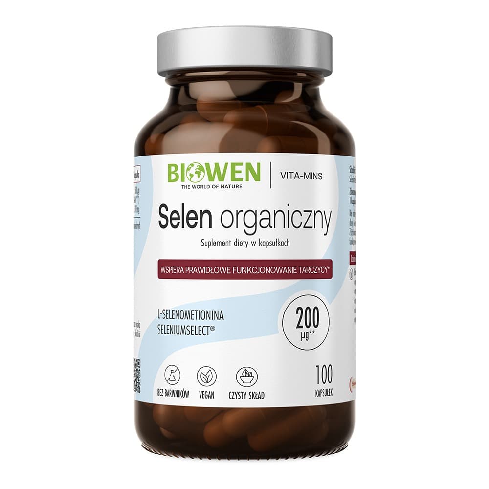 Biowen - Organic Selenium L-Selenomethionine - 100 Caps