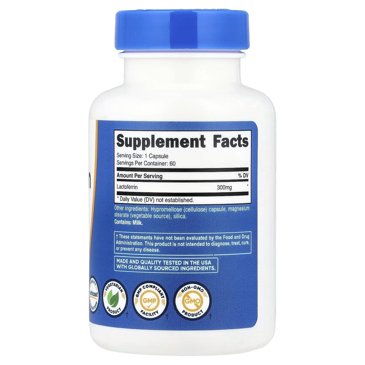 Nutricost - Lactoferrin - 60 Caps