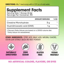 Fit & Lean - My Lean Creatine - Rainbow Sherbert - 183g