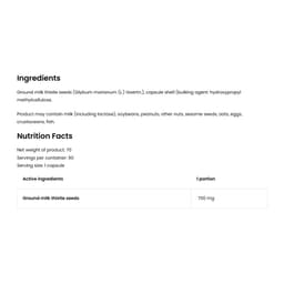 Ostrovit - Milk Thistle - 90 Vcaps