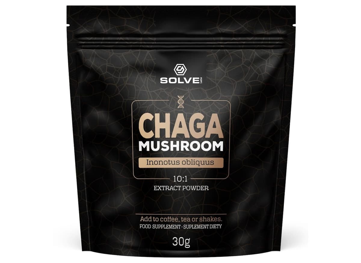 SOLVE Labs - Chaga Mushroom Extract 10:1