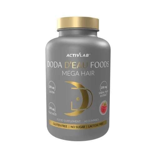 ActivLab - Doda D'Eau Foods Mega Hair - 60 Gummies – Activlab förpackning