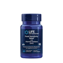 Life Extension - Food Sensitivity Relief With Diamine Oxidase - 60 Caps