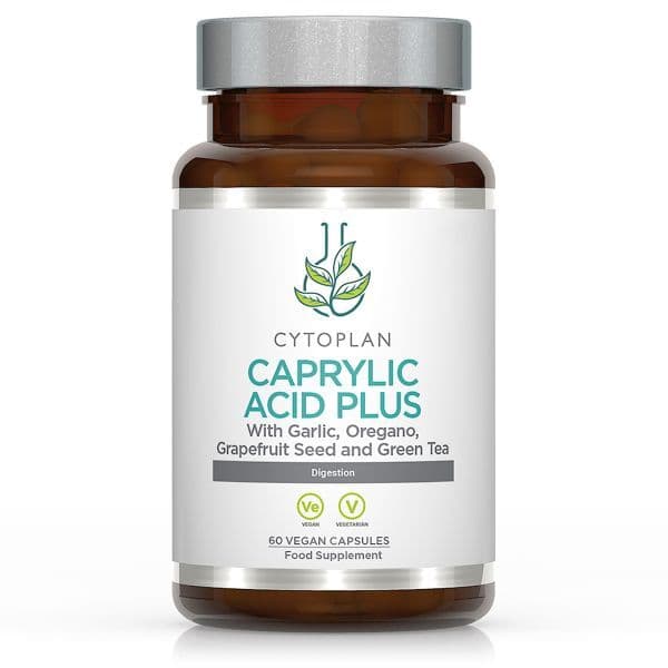 Cytoplan - Caprylic Acid Plus - 60 Vcaps – Cytoplan förpackning