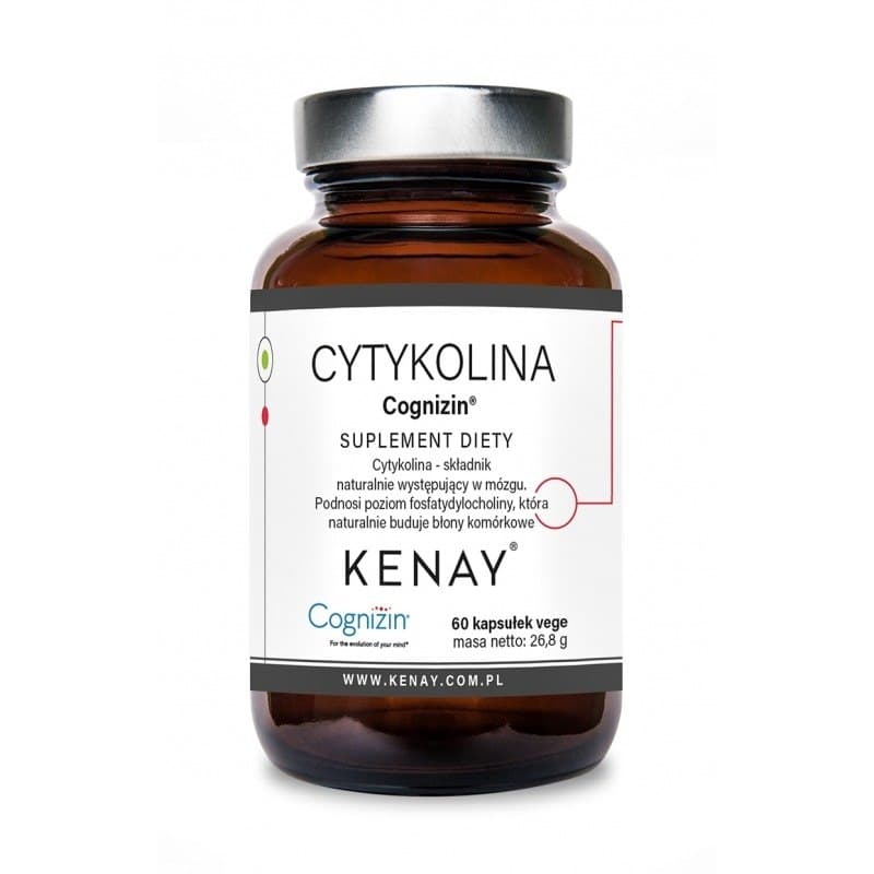 Kenay - CDP-kolin Cognizin - 30 Caps – Kenay förpackning