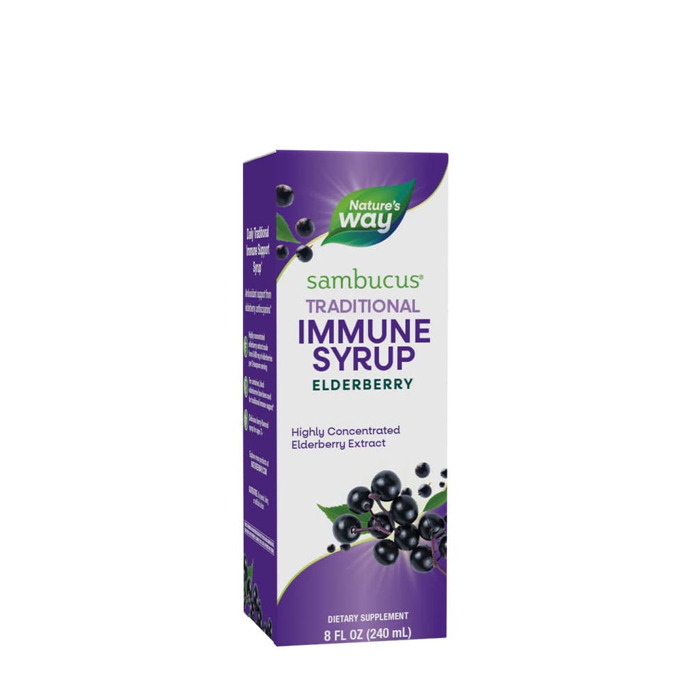Nature's Way - Sambucus Traditional Immune Syrup – Nature's Way förpackning