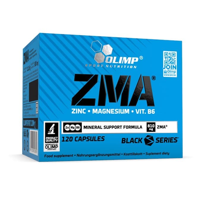 Olimp Labs - ZMA - 120 Capsules – Olimp Labs förpackning
