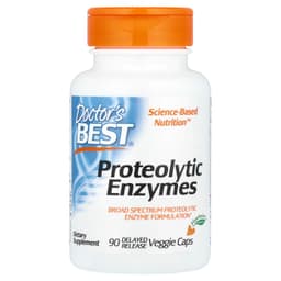 Doctor's Best - Proteolytic Enzymes - 90 Vcaps