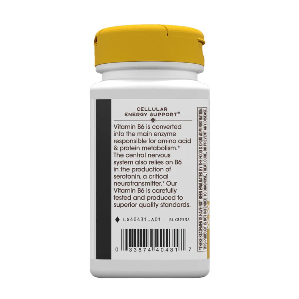 Nature's Way - Vitamin B-6 - 100 Caps