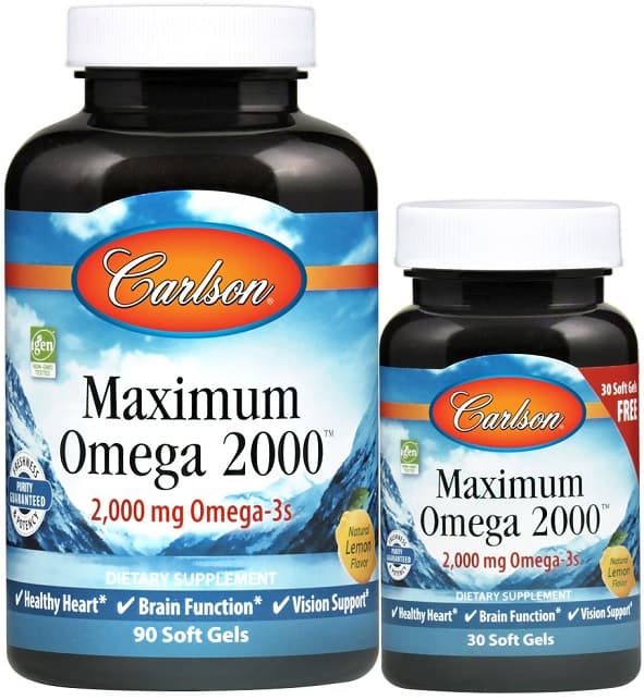 Carlson - Maximum Omega 2000 – Carlson Labs förpackning