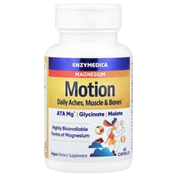 Enzymedica - Magnesium Motion - 60 Caps