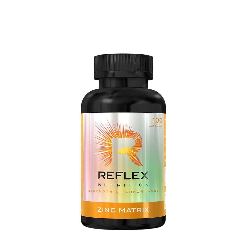 Reflex Nutrition - Zinc Matrix - 100 Caps – Reflex Nutrition förpackning