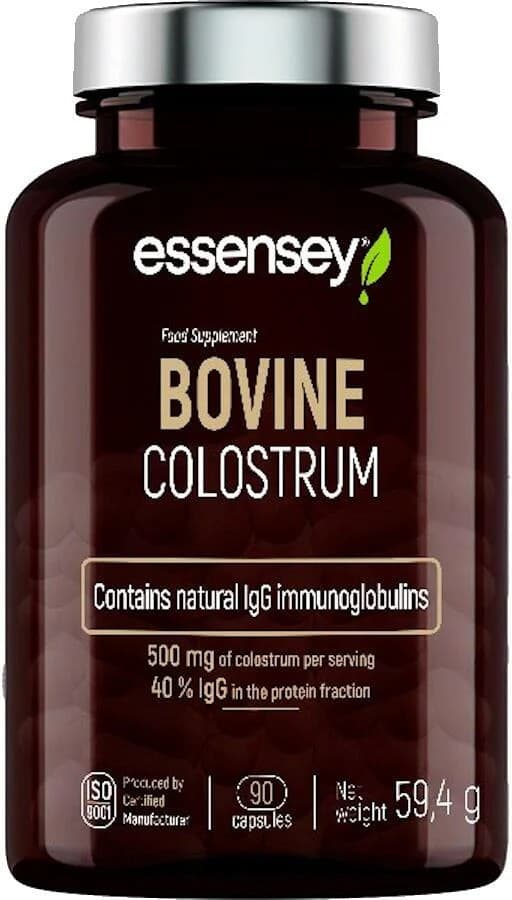 Essensey - Bovine Colostrum, 500mg - 90 caps – Essensey förpackning